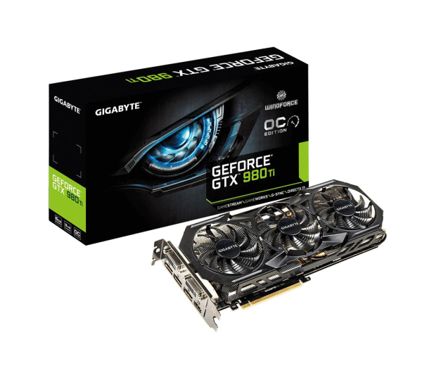 Gigabyte GeForce GTX980Ti 6144MB 384bit WindForce III OC - 254439 - zdjęcie